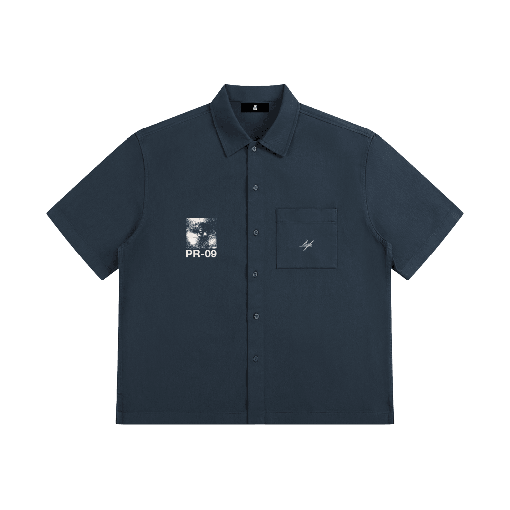 PR-09 boxy oversized T-shirt, front